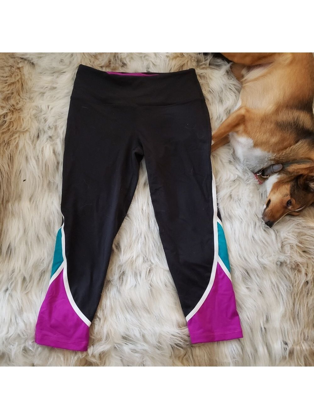 Victoria Secret Knockout Color Block Crop